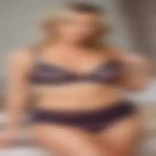 mature women in lingerie