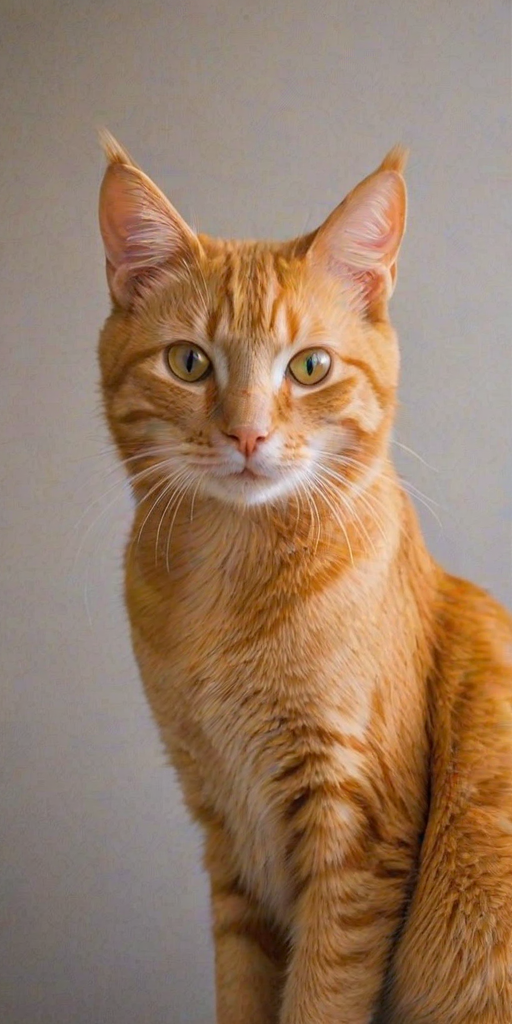 orange cat