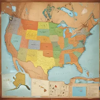 map of the usa