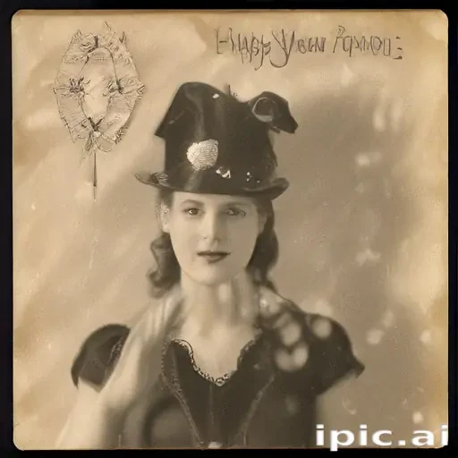 vintage new years images