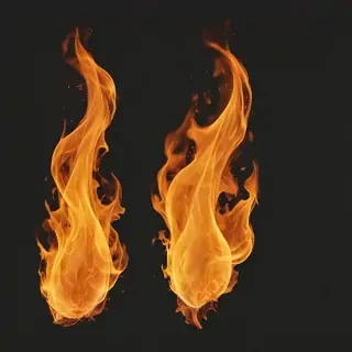 flames transparent background