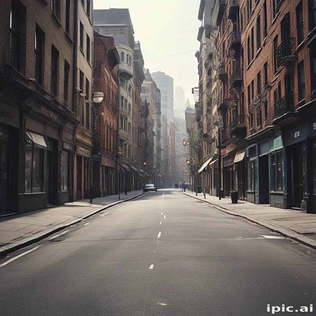 city street background