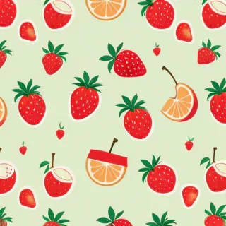 cute fruit backgrounds