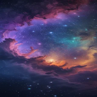 starry background iphone