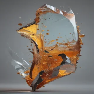 glass shattering png