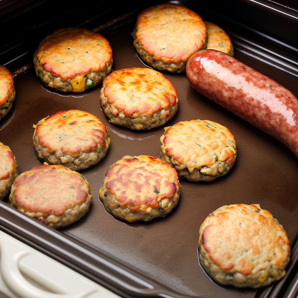 how to cook sausage patties in the oven