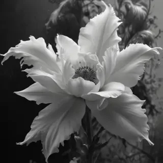 thank you black and white