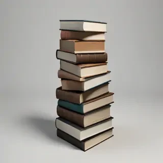 books stacked png