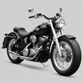 motorcycle clipart black and white