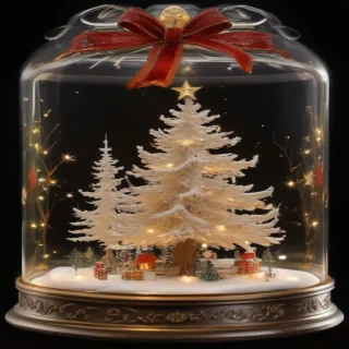 transparent christmas