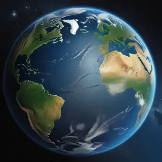 animated pic of earth
