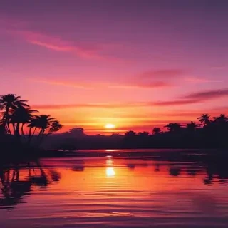 aesthetic sunset wallpapers