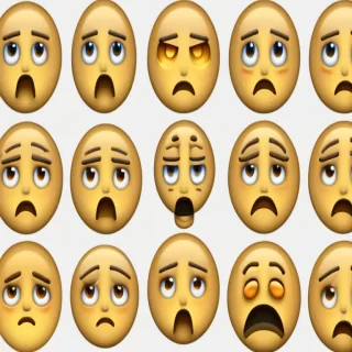 sad emoji transparent