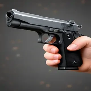 hand with gun png
