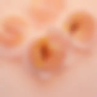 peach background aesthetic