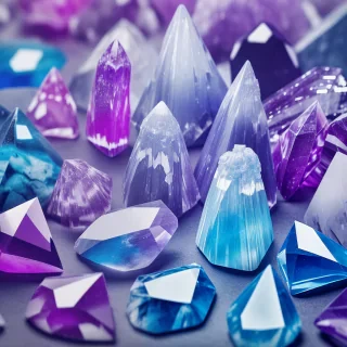 crystals background