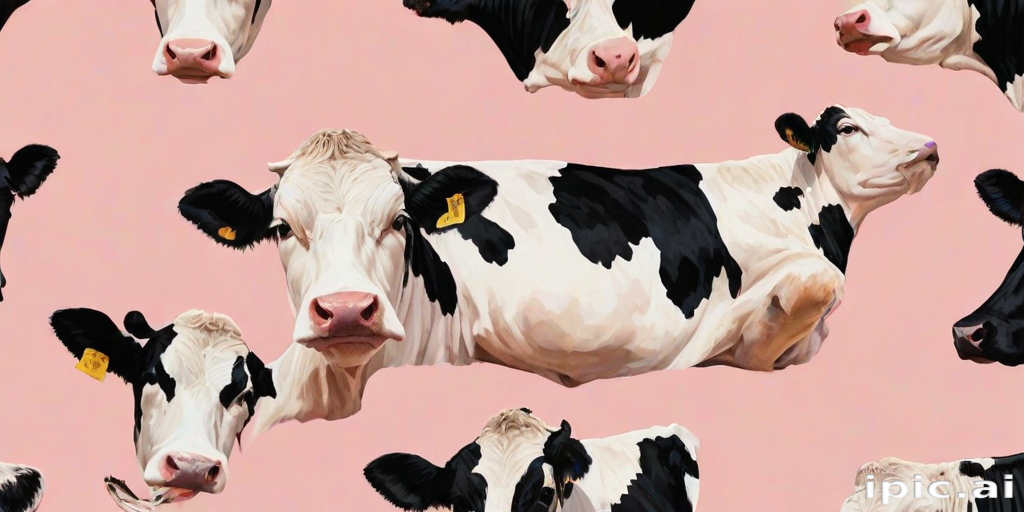 aesthetic cow print wallpaper