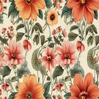 vintage flower illustration