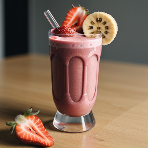 core power protein shake strawberry banana