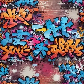 graffiti art background