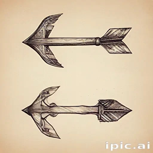hand drawn arrow
