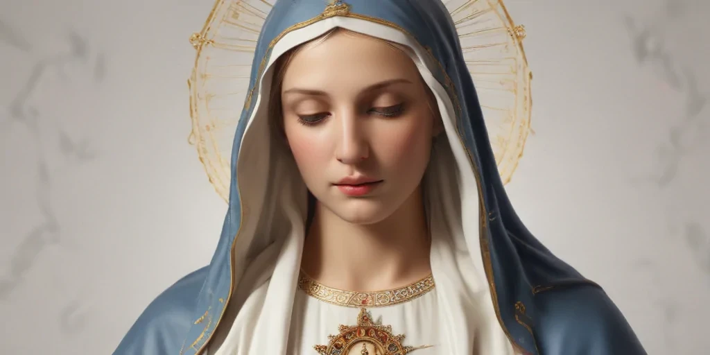 virgin mary clipart