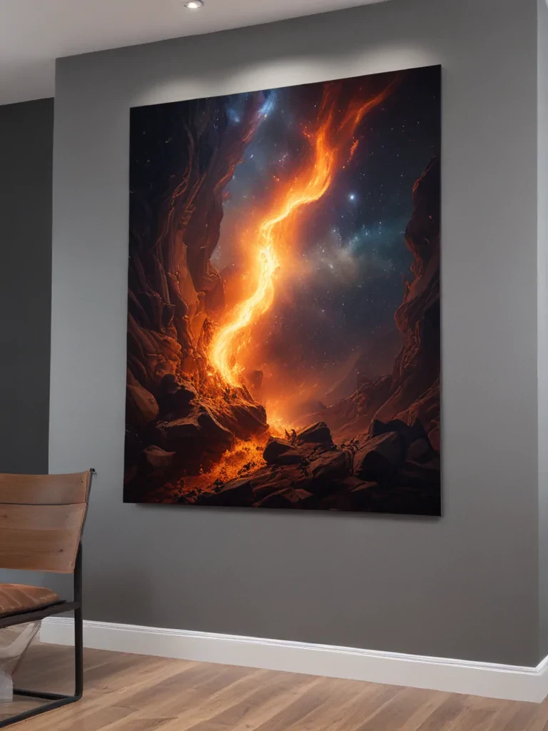 wall art mock up