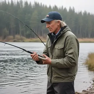 rod in fishing
