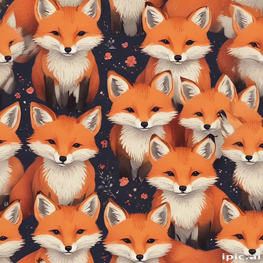 cute fox backgrounds