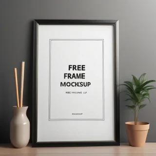 free picture frame mockup