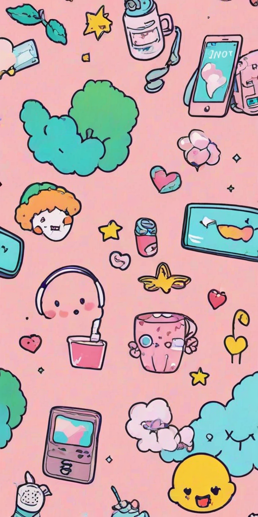 aesthetic wallpaper cartoon