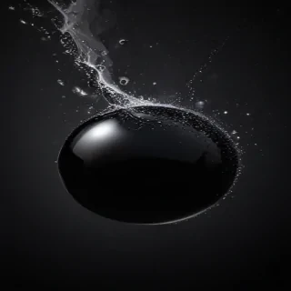 sparkling black background