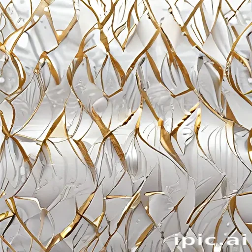 white gold background