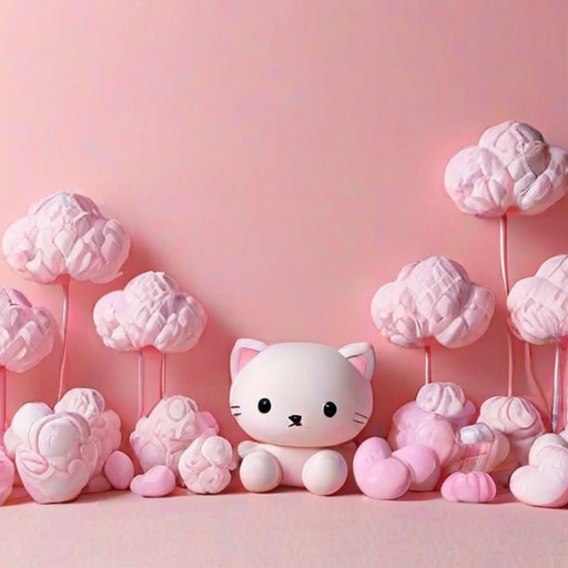 cute aesthetic pink wallpaper