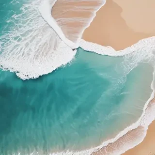ios beach wallpaper