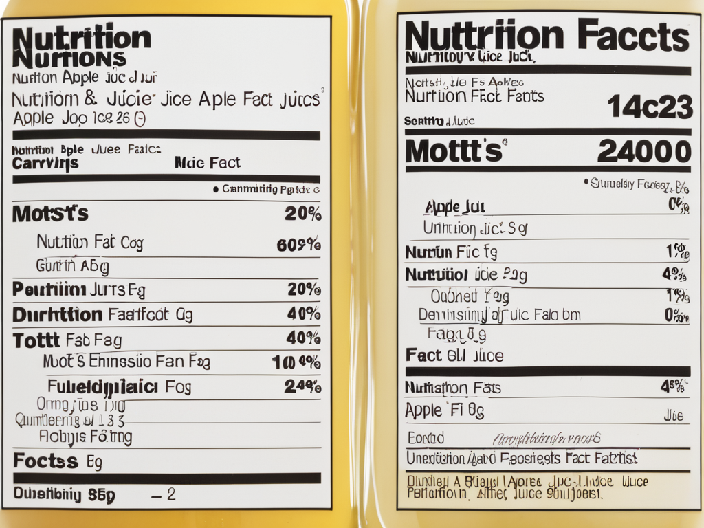 mott-s-apple-juice-nutrition-facts