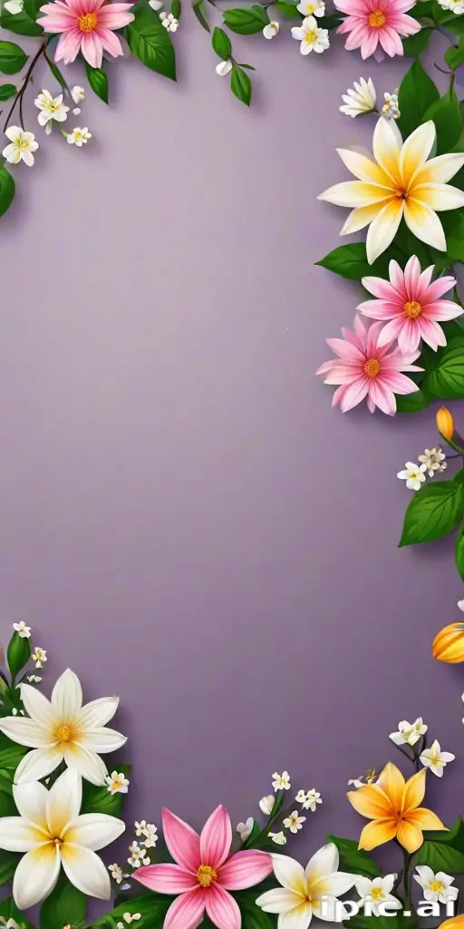 flowers border png