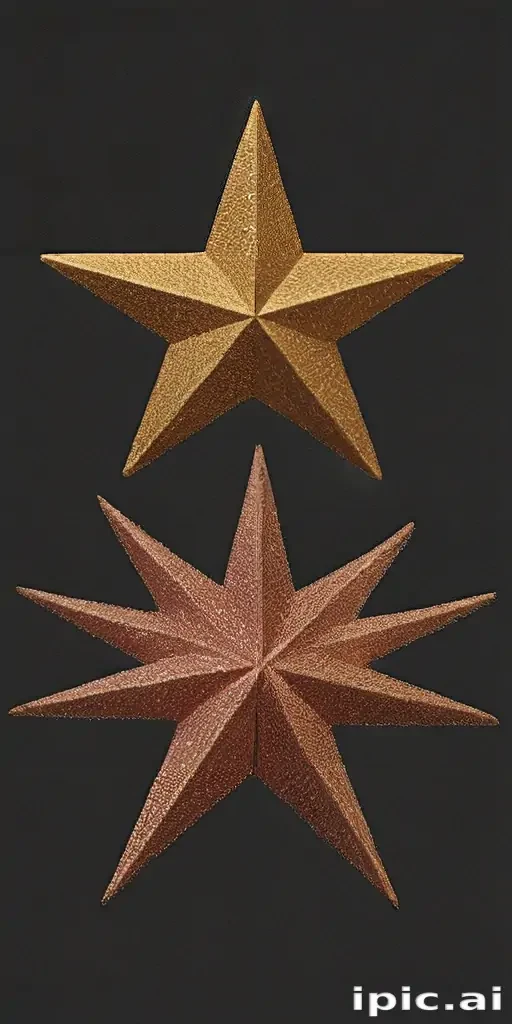 glitter star png