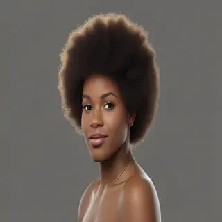 afro png