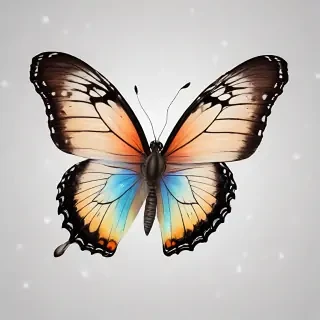 transparent background butterfly clipart