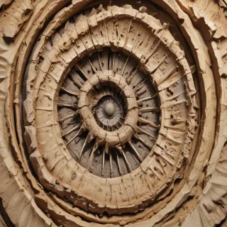fossil drawing