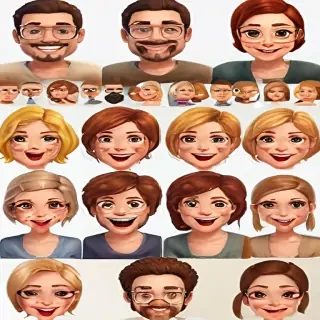 family emojis