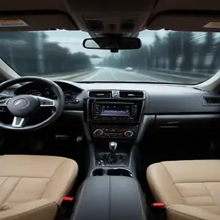 inside a car background