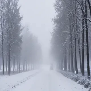 snowing iphone wallpaper