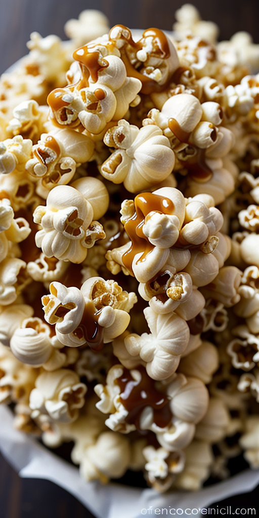 recipe for caramel popcorn without corn syrup