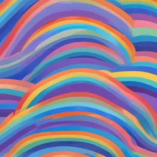 rainbow zoom backgrounds