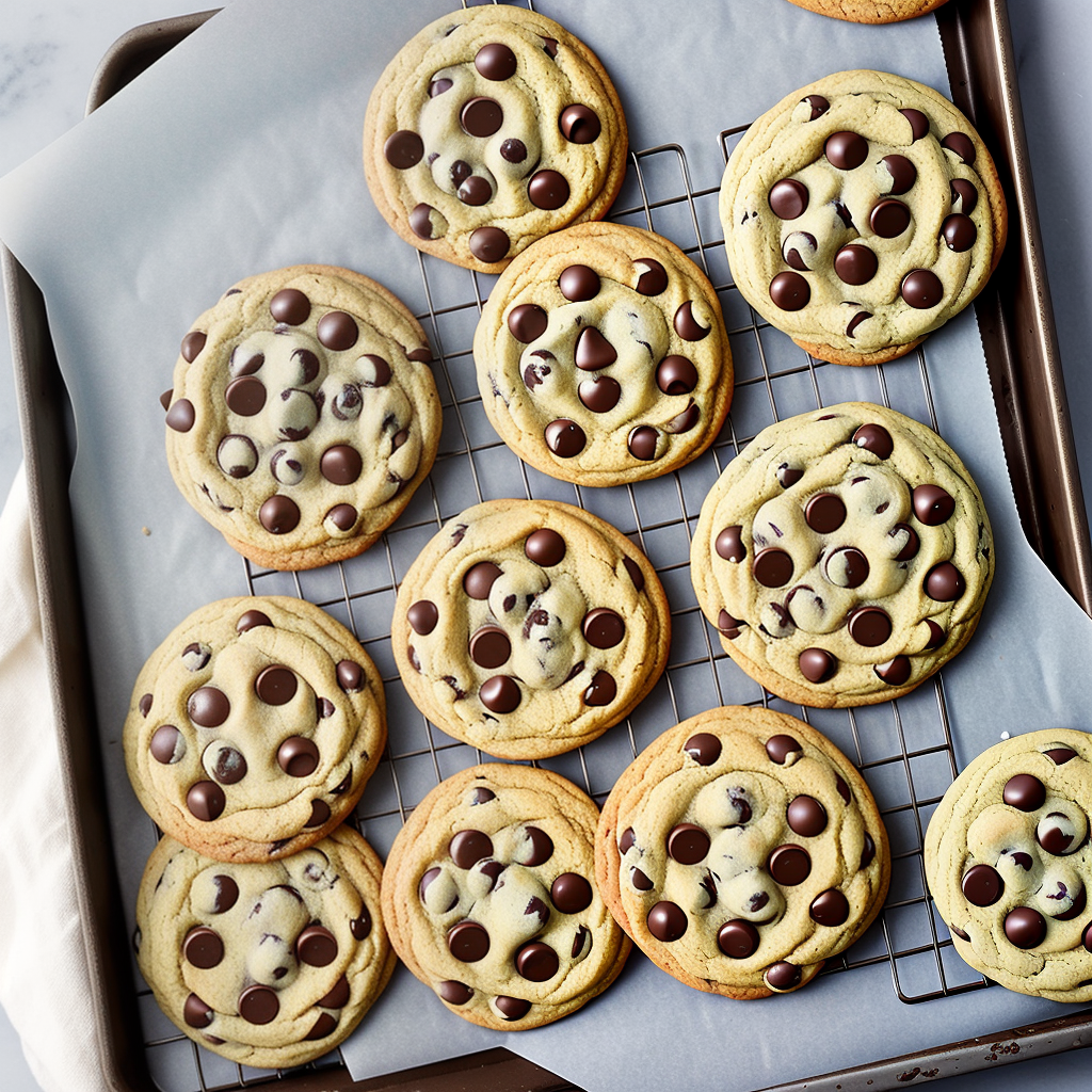 1 stick of butter chocolate chip cookies