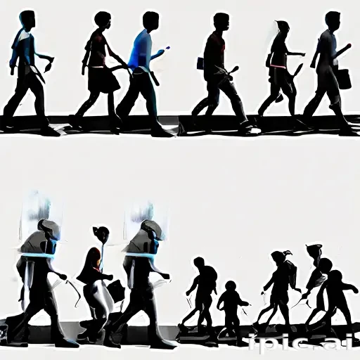 people walking png