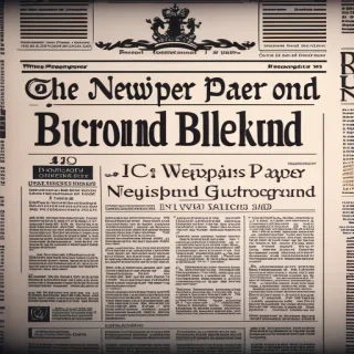 newspaper paper background