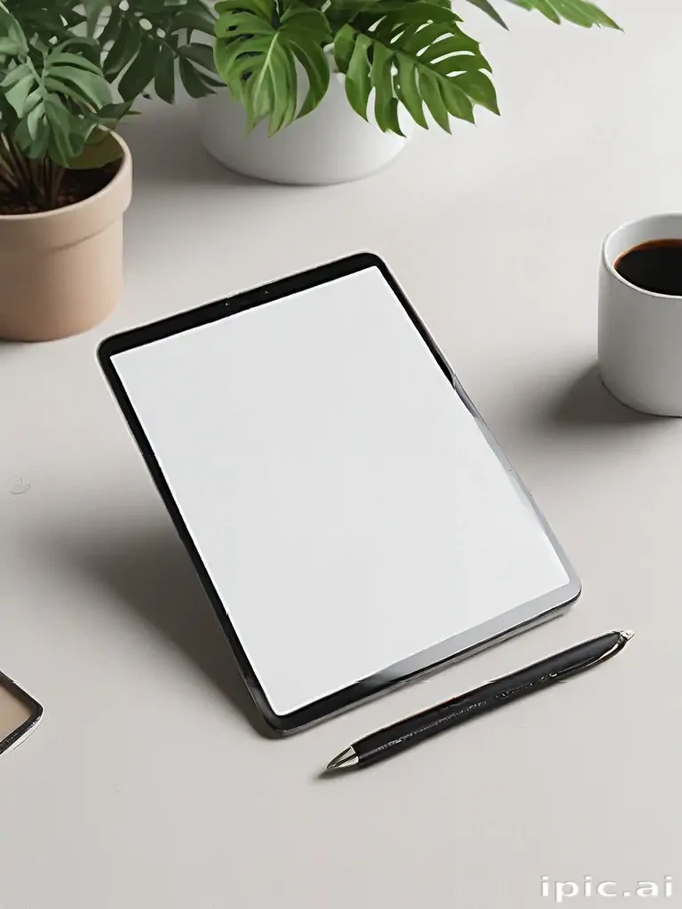 tablet mockup